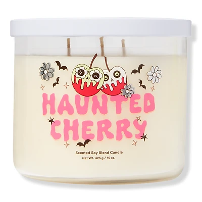ULTA Beauty Collection Haunted Cherry 3-Wick Scented Candle