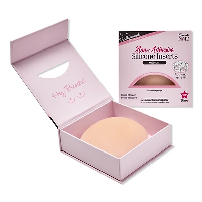 Hollywood Fashion Secrets Non-Adhesive Silicone Inserts, Nipple Concealers