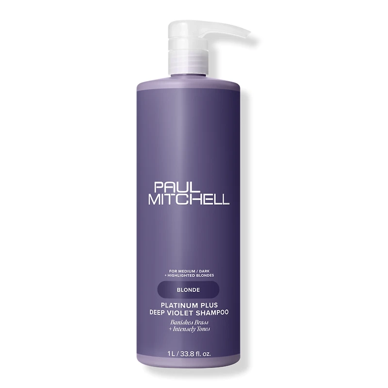 Paul Mitchell Platinum Plus Deep Violet Shampoo - oz