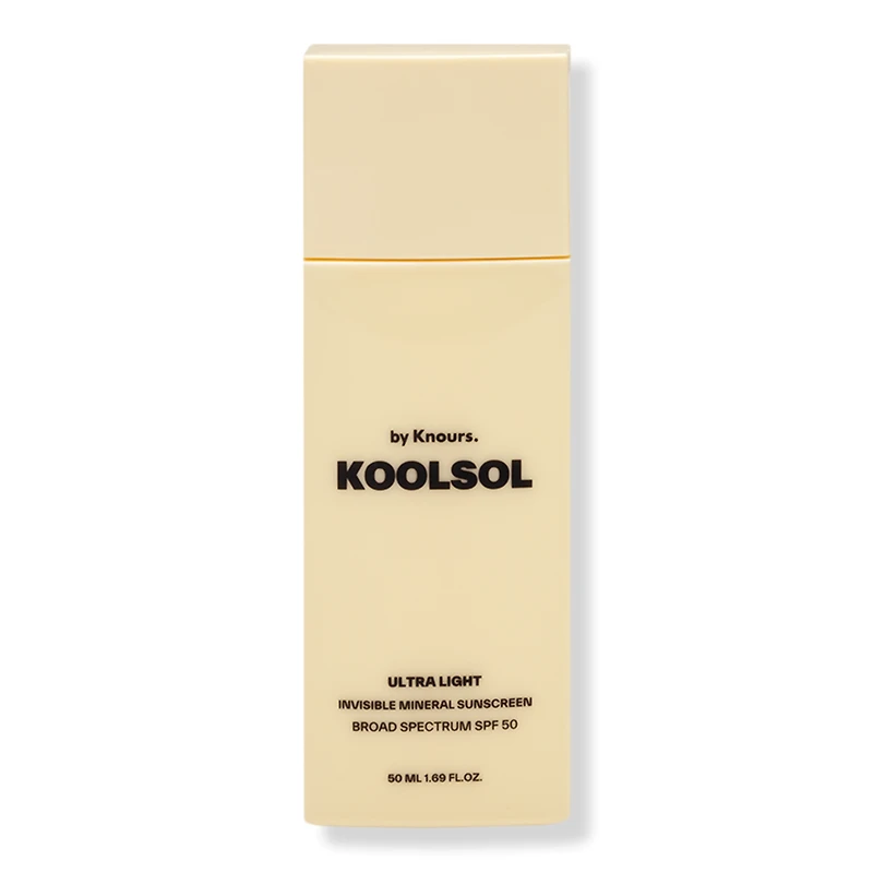 Knours. Koolsol Ultra Light Invisible Mineral Sunscreen Broad Spectrum SPF50