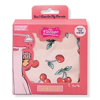 The Vintage Cosmetic Company Cherry Printed Shower Cap