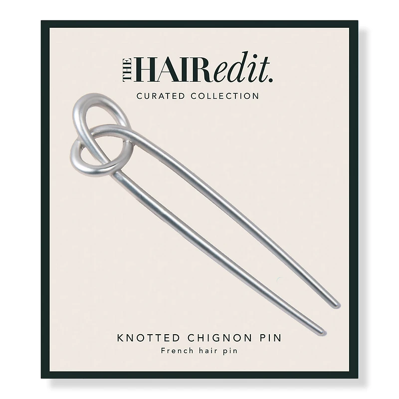 The Hair Edit Knotted Chignon French Hair Pin
