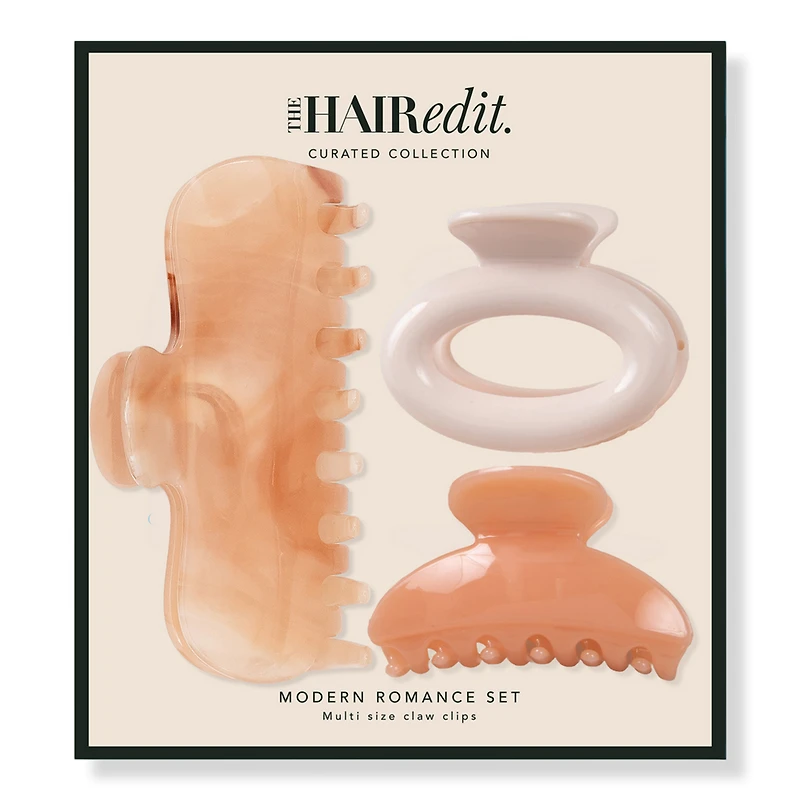 The Hair Edit Modern Romance Claw Clips Set
