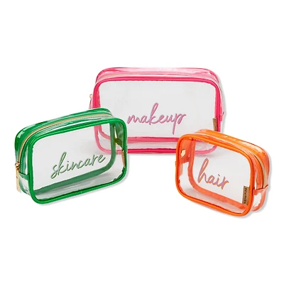 Tartan + Twine Clearly Cool 3 Piece Organizer Set