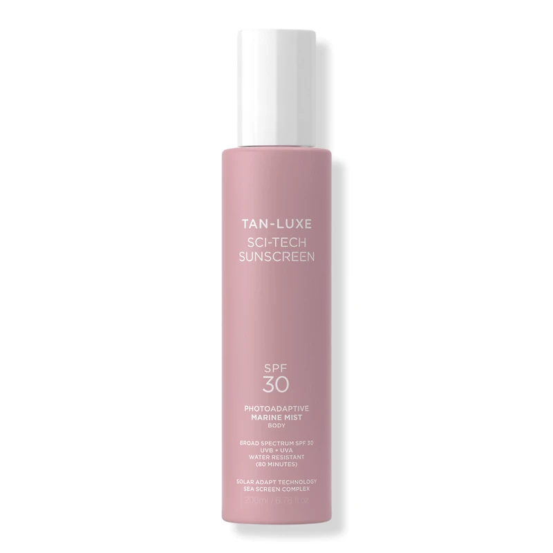 TAN-LUXE Sci-Tech Sunscreen Photoadaptive Marine Body Mist SPF