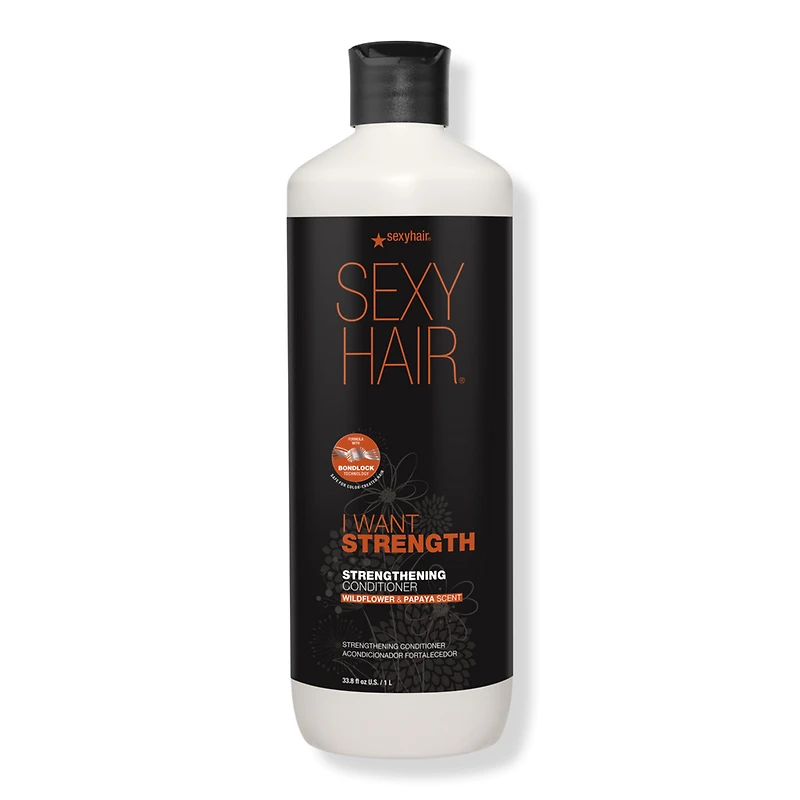 Sexy Hair I WANT STRENGTH Strengthening Conditioner - oz