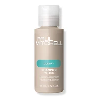 Paul Mitchell Travel Size Shampoo Three Chlorine Removing Cleanser