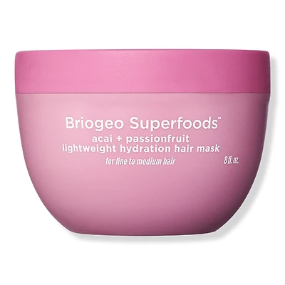 Briogeo Superfoods Acai + Passionfruit Lightweight Hydration Hair Mask