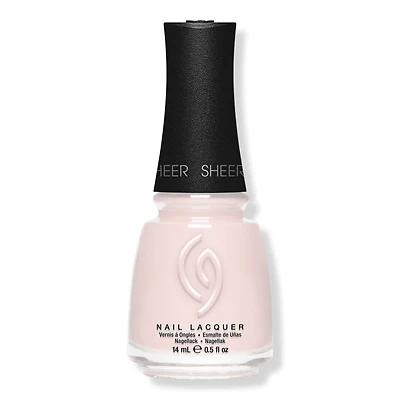 China Glaze Mega Pigment Nail Lacquer, Sheers