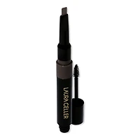 LAURA GELLER Sculpt-n-Stay Waterproof Brow Pencil & Gel - Dark Brown