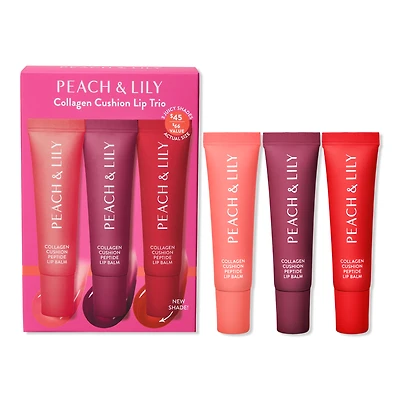 PEACH & LILY Collagen Cushion Lip Trio