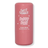 Sweet & Shimmer Poppy Pink Cream Blush Stick