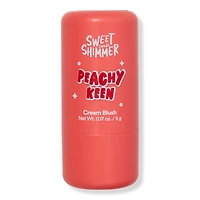 Sweet & Shimmer Peachy Keen Cream Blush Stick