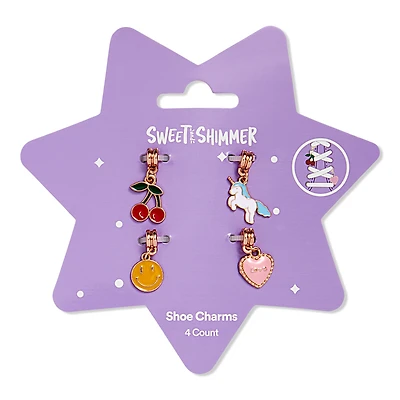 Sweet & Shimmer Shoe Charms