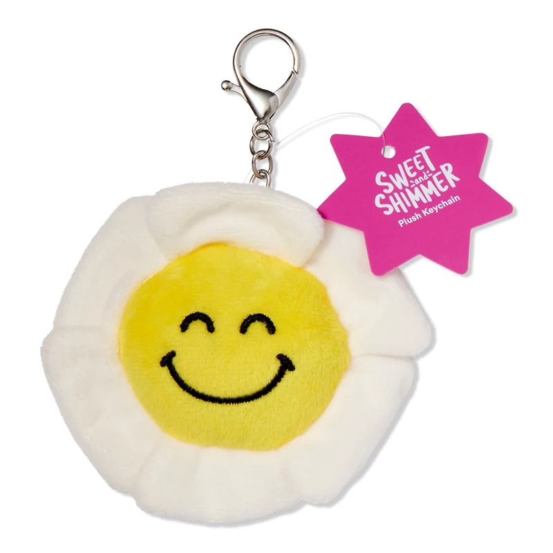 Sweet & Shimmer Daisy Plush Keychain