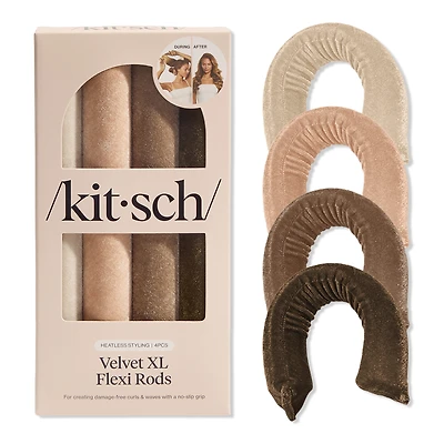 Kitsch Velvet Jumbo Flexi Rods - Eucalyptus