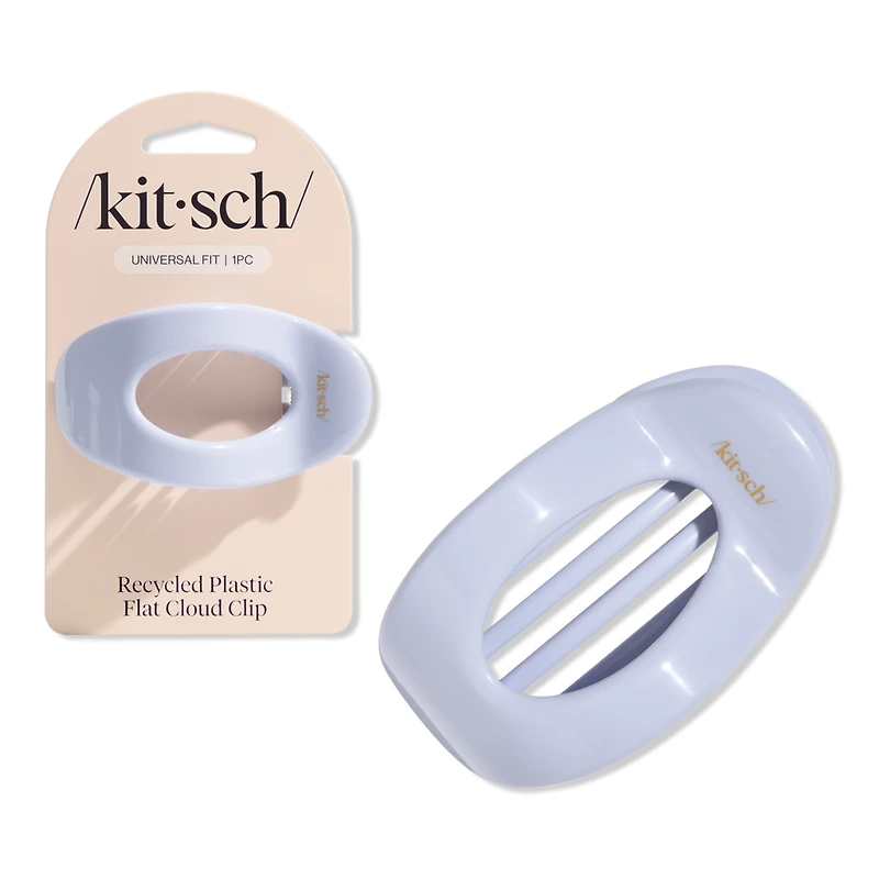 Kitsch Medium Cloud Flat Claw Clip - Hydrangea Breeze
