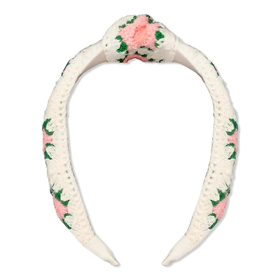 Locks & Mane Crochet Flower Headband