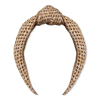 Locks & Mane Woven Raffia Headband