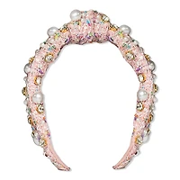 Locks & Mane Plaid Pearl Headband