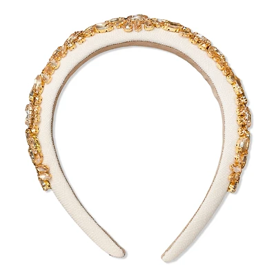 Locks & Mane Amber Jewel Floral Headband