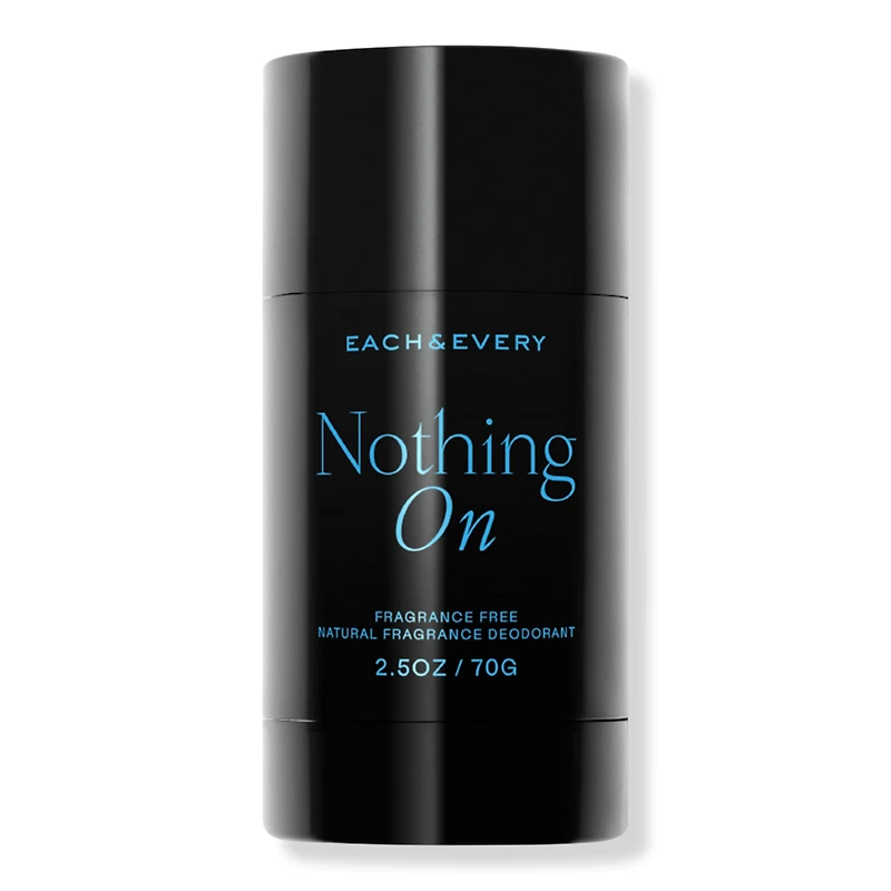 Each & Every Nothing On Fragrance Free Natural Fragrance Deodorant