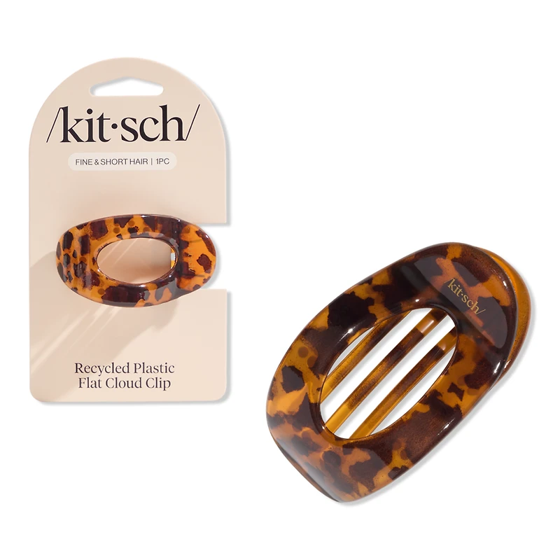 Kitsch Tortoise Cloud Flat Claw Clip