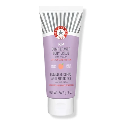 First Aid Beauty Travel Size KP Bump Eraser Body Scrub Fresh Peach