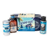 18.21 Man Made Absolute Mahogany Dopp Kit Travel Pouch