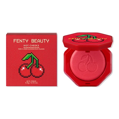 FENTY BEAUTY by Rihanna Hot Cheeks Velour Blushlighter - CHERRY