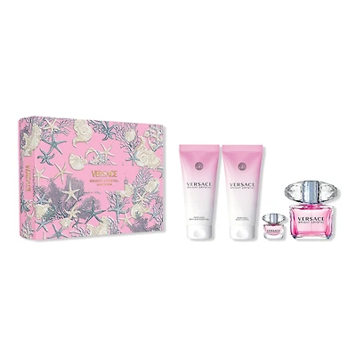 Versace Bright Crystal 4-Piece Gift Set