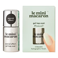 Le Mini Macaron Special Effect Gel Top Coat - Mermaid
