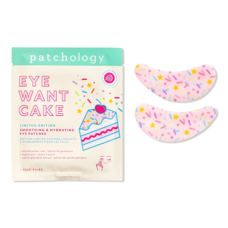 Patchology Eye Want Cake Smoothing & Hydrating Patches - pair