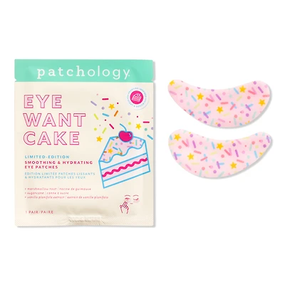 Patchology Eye Want Cake Smoothing & Hydrating Patches - pair