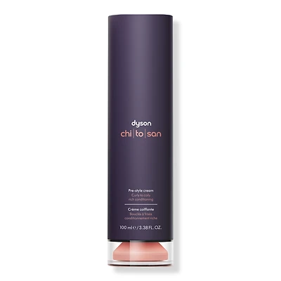 Dyson Chitosan Pre-styling Hair Cream for Flexible Hold - Curly to Coily Hair, Rich Conditioning