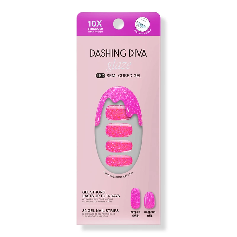 Dashing Diva Glaze Semi-Cured Gel Art Summer Collection