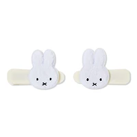 dearcloud Miffy Curiously Cute No Crease Styling Plush Hair Clips