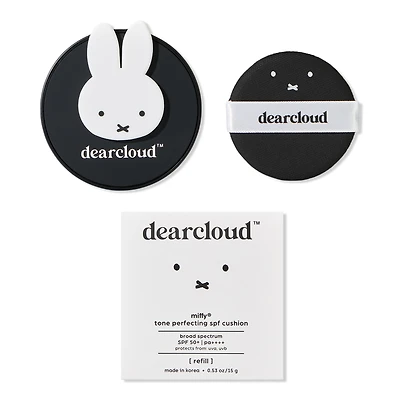 dearcloud Miffy Tone Perfecting SPF Cushion Set