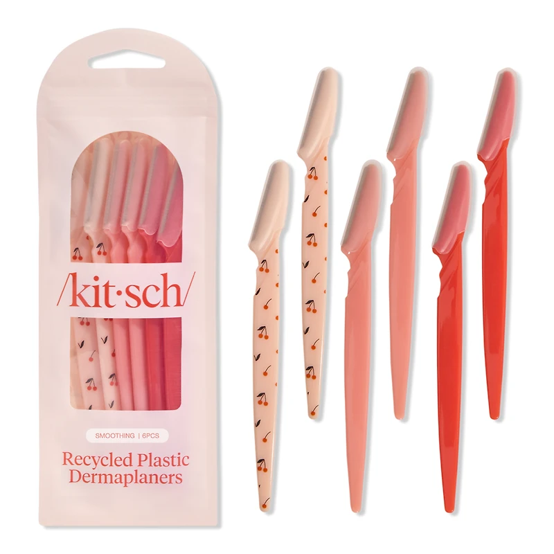 Kitsch Dermaplaners 6 Piece Set - Cherry Blossom
