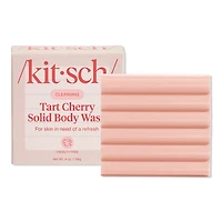 Kitsch Moisturizing Solid Body Wash Bar - Tart Cherry