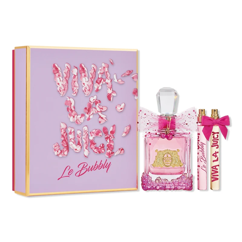 Juicy Couture Viva La Juicy Le Bubbly Eau De Parfum 3 Piece Gift Set