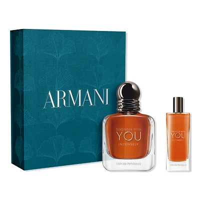 ARMANI Emporio Armani Stronger With You Intensely 2 Piece Cologne Gift Set