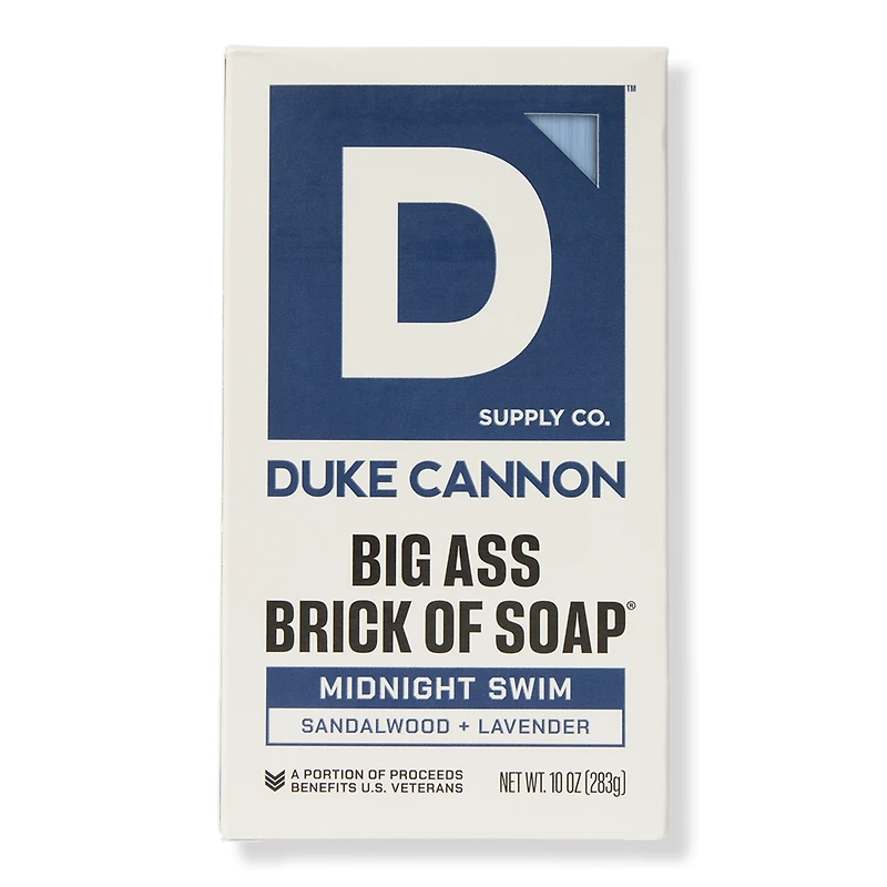 Duke Cannon Supply Co Big Ass Brick of Soap - Midnight Swim