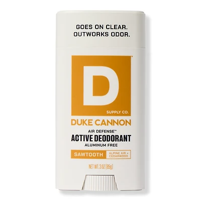 Duke Cannon Supply Co Air Defense Active Deodorant - Aluminum Free - Sawtooth