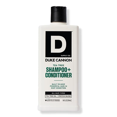 Duke Cannon Supply Co Shampoo + Conditioner - Tea Tree