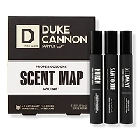Duke Cannon Supply Co Proper Cologne Scent Map