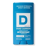 Duke Cannon Supply Co Trench Warfare Antiperspirant Deodorant - Superior