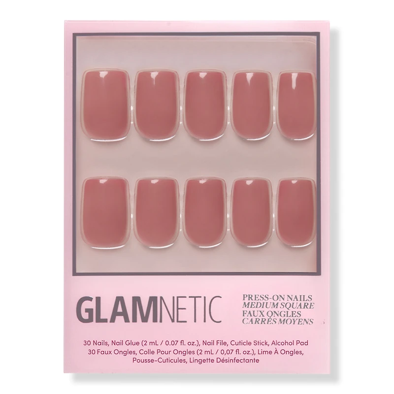 Glamnetic Dusty Pink Press-On Nails