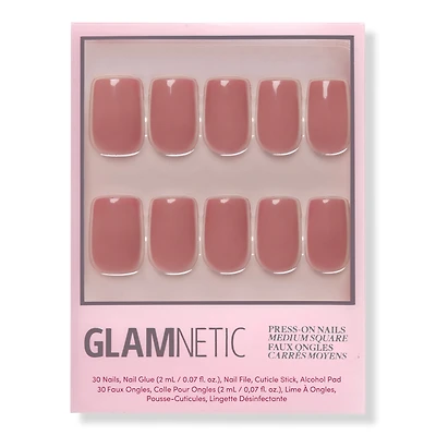 Glamnetic Dusty Pink Press-On Nails