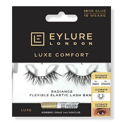 Eylure Luxe Comfort Faux Mink False Eyelashes, Radiance